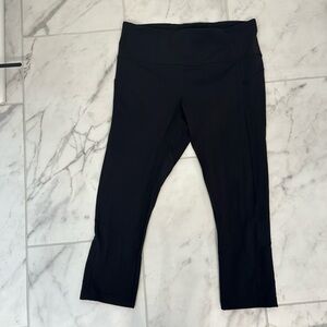 Run fast and free crop leggings
